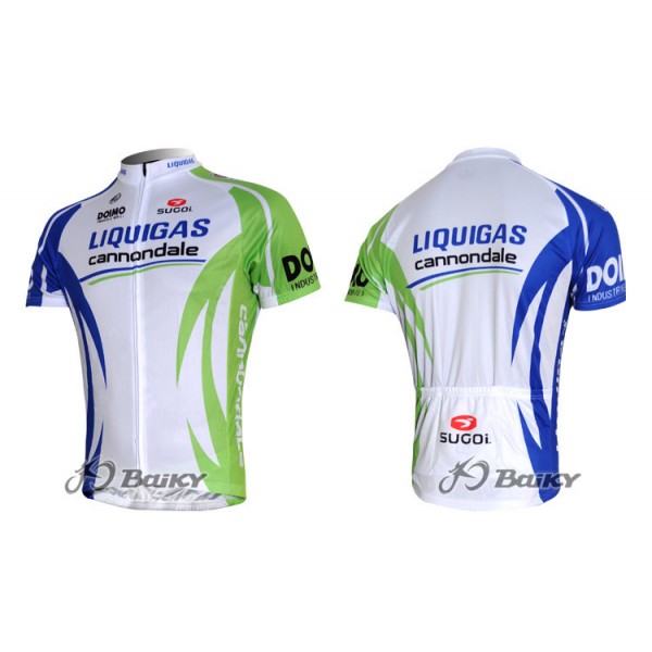 Liquigas Cannondale Pro Team Radtrikot Kurzarm Grün Weiß Radtrikot De