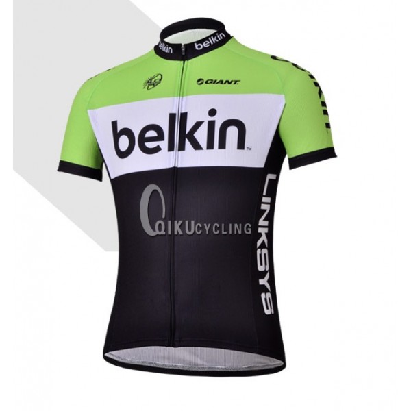 Belkin Pro Team Blanco Radtrikot Kurzarm Radtrikot De