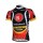 RadioShack Trek Livestrong Radtrikot Kurzarm Schwarz Rot Radtrikot De