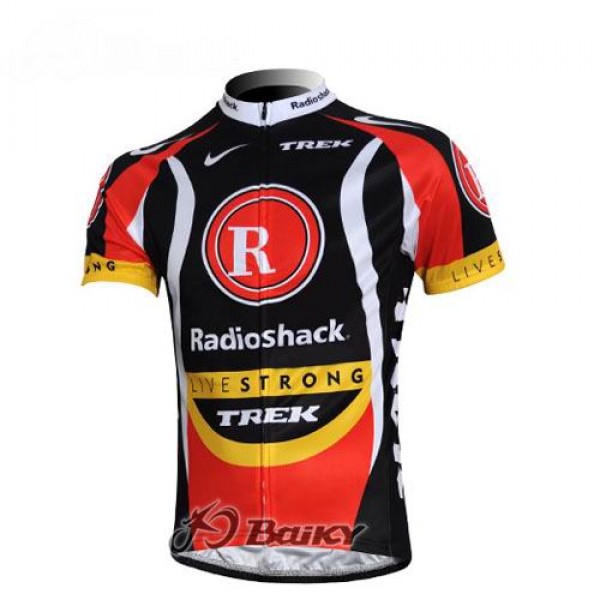 RadioShack Trek Livestrong Radtrikot Kurzarm Schwarz Rot Radtrikot De RadioShack Trek Livestrong Radtrikot Kurzarm Schwarz Rot Radtrikot De