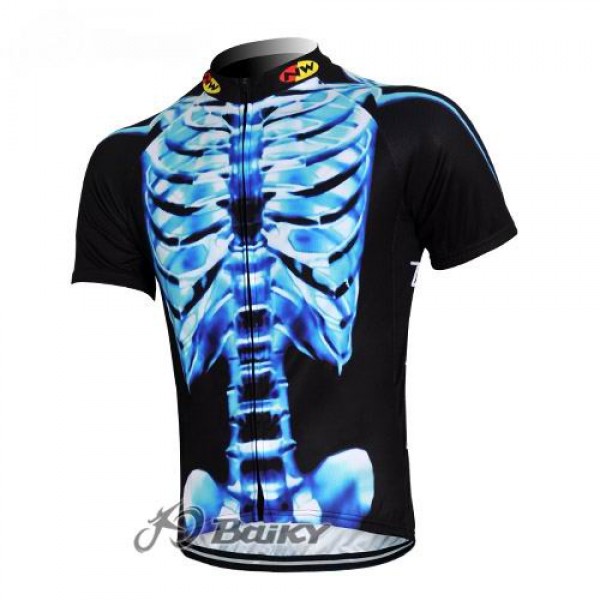 Northwave Pro Team Radtrikot Kurzarm Schwarz Blau Radtrikot De