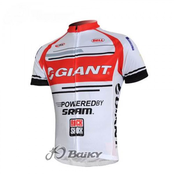 Giant Sram Pro Team Radtrikot Kurzarm Rot Weiß Radtrikot De Giant Sram Pro Team Radtrikot Kurzarm Rot Weiß Radtrikot De