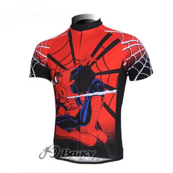 Spiderman Radtrikot Kurzarm Rot Radtrikot De Spiderman Radtrikot Kurzarm Rot Radtrikot De
