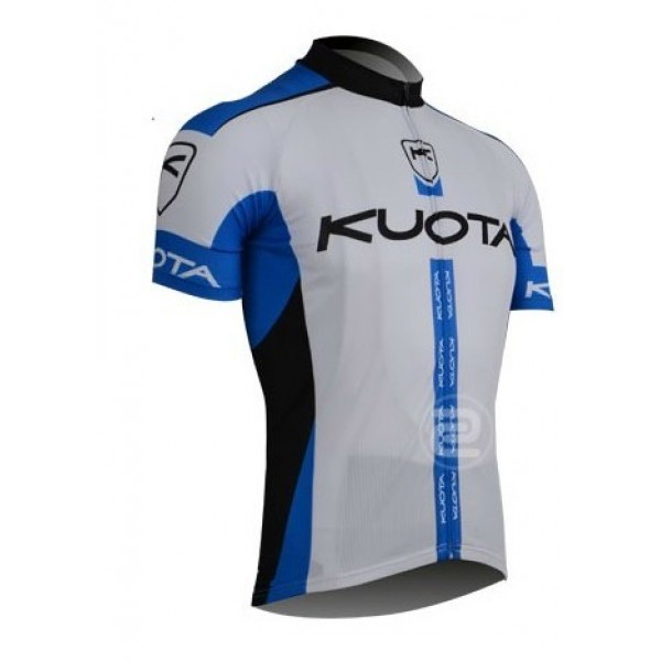 2013 KUOTA Radtrikot Kurzarm Whte Blau Radtrikot De 2013 KUOTA Radtrikot Kurzarm Whte Blau Radtrikot De