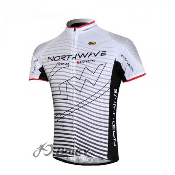 Northwave Pro Team Radtrikot Kurzarm Weiß Radtrikot De