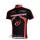 Merida Multivan Flex Stay Radtrikot Kurzarm Schwarz Rot Radtrikot De