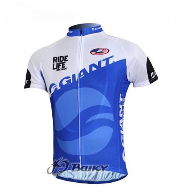 Giant Sram Pro Team Radtrikot Kurzarm Blau Weiß Radtrikot De Giant Sram Pro Team Radtrikot Kurzarm Blau Weiß Radtrikot De