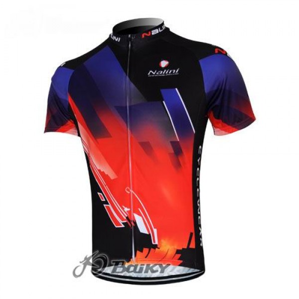 Nalini Pro Team Radtrikot Kurzarm Rot Schwarz Radtrikot De