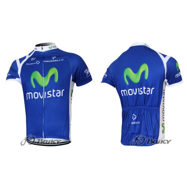 2012 Movistar Radtrikot Kurzarm Blau Radtrikot De 2012 Movistar Radtrikot Kurzarm Blau Radtrikot De