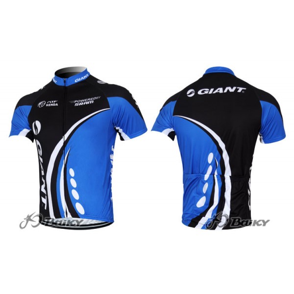 2012 Giant Sram Radtrikot Kurzarm Schwarz Blau Radtrikot De 2012 Giant Sram Radtrikot Kurzarm Schwarz Blau Radtrikot De