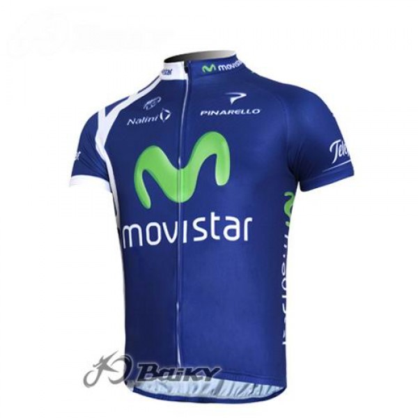 Movistar Team Radtrikot Kurzarm Blau Radtrikot De Movistar Team Radtrikot Kurzarm Blau Radtrikot De