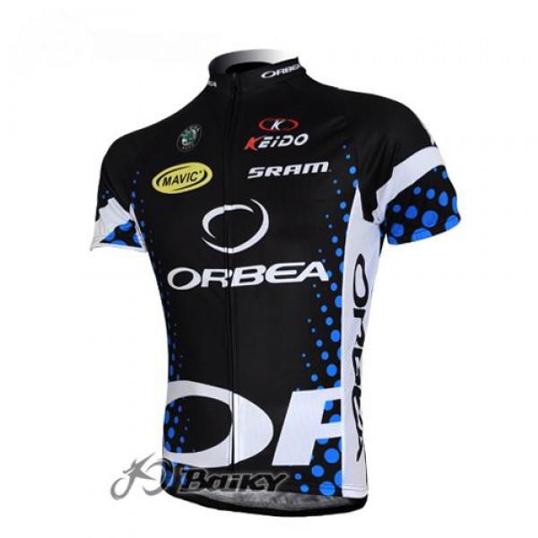 Orbea Pro Team Radtrikot Kurzarm Blau Radtrikot De