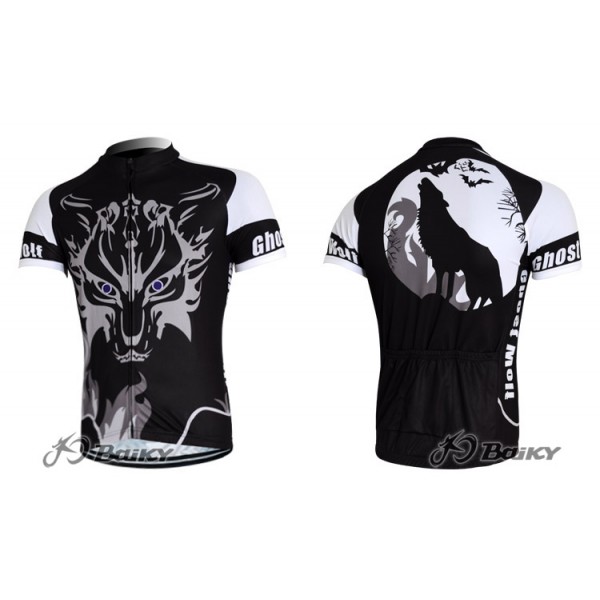 2012 Ghost Wolf Radtrikot Kurzarm Schwarz Radtrikot De 2012 Ghost Wolf Radtrikot Kurzarm Schwarz Radtrikot De