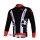 Giordana Pro Team Fahrradtrikot Langarm Schwarz Weiß Radtrikot De