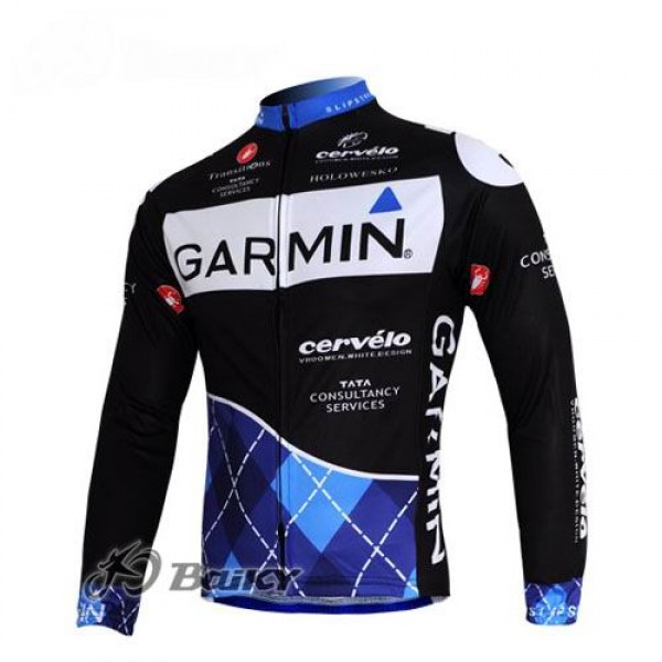 Garmin Cervelo Pro Team Fahrradtrikot Langarm Schwarz Radtrikot De