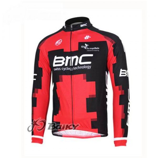 BMC Racing Pro Team Fahrradtrikot Langarm Rot Radtrikot De