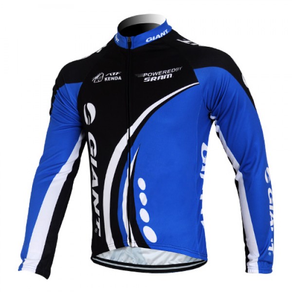 Giant kenda pro Fahrradtrikot Langarm Schwarz Blau Radtrikot De