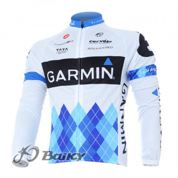 Garmin Barracuda Pro Team Fahrradtrikot Langarm Weiß Radtrikot De