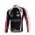 Shimano Pro Team Fahrradtrikot Langarm Schwarz Weiß Rot Radtrikot De