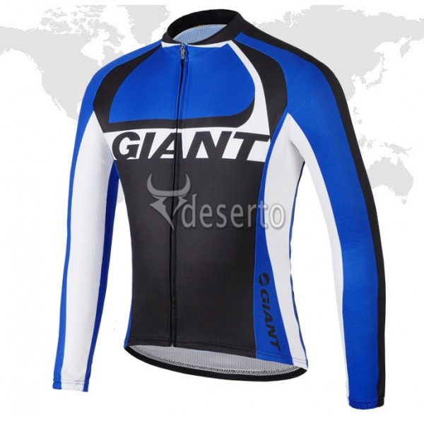 2014 Giant Fahrradtrikot Langarm Schwarz Blau Radtrikot De 2014 Giant Fahrradtrikot Langarm Schwarz Blau Radtrikot De