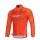 Euskaltel-Euskadi Pro Team Fahrradtrikot Langarm Orange Radtrikot De