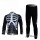 Northwave Pro Team Radbekleidung Satz Fahrradtrikot Langarm und Lang Radhose Schwarz Radtrikot De
