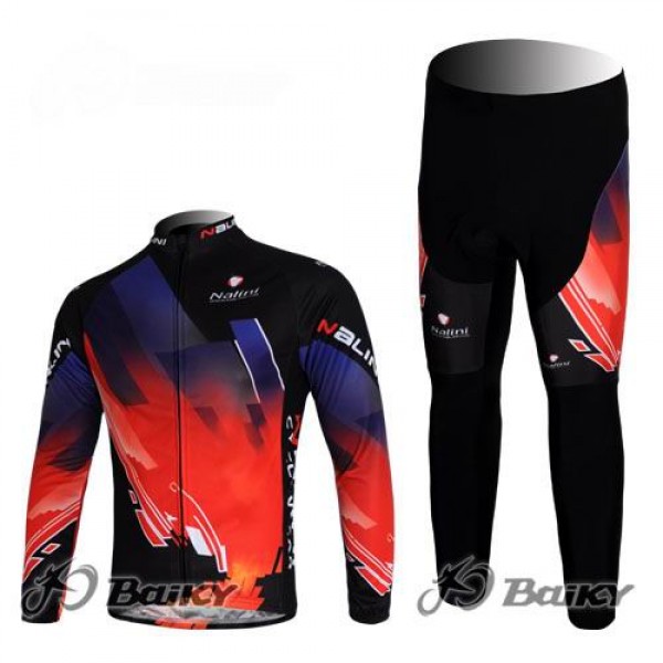 Nalini Pro Team Radbekleidung Satz Fahrradtrikot Langarm und Lang Radhose Rot Schwarz Radtrikot De Nalini Pro Team Radbekleidung Satz Fahrradtrikot Langarm und Lang Radhose Rot Schwarz Radtrikot De
