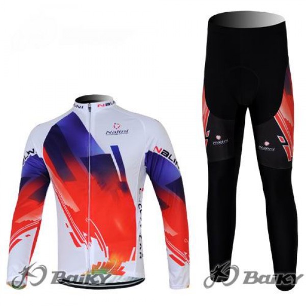 Nalini Pro Team Radbekleidung Satz Fahrradtrikot Langarm und Lang Radhose Rot Weiß Radtrikot De Nalini Pro Team Radbekleidung Satz Fahrradtrikot Langarm und Lang Radhose Rot Weiß Radtrikot De