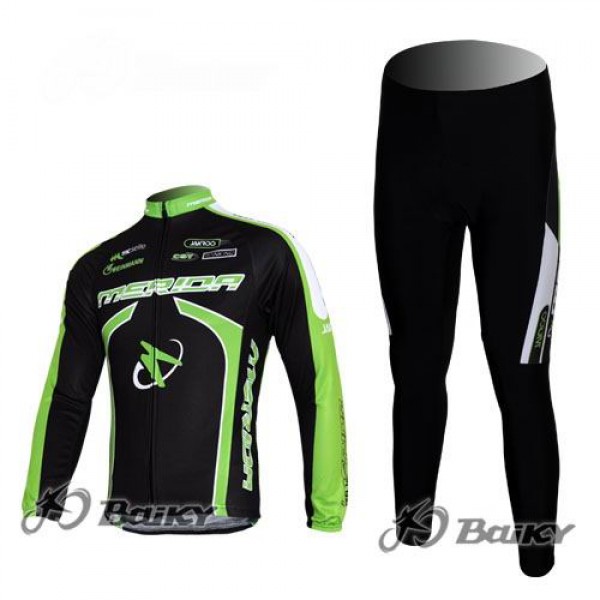 Merida Multivan Flex Stay Radbekleidung Satz Fahrradtrikot Langarm und Lang Radhose Schwarz Grün Radtrikot De Merida Multivan Flex Stay Radbekleidung Satz Fahrradtrikot Langarm und Lang Radhose Schwarz Grün Radtrikot De