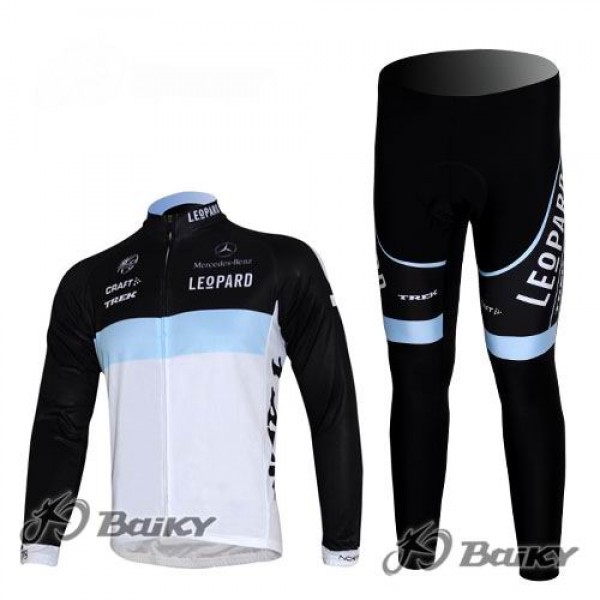Leopard trek Pro Team Radbekleidung Satz Fahrradtrikot Langarm und Lang Radhose Weiß Schwarz Radtrikot De Leopard trek Pro Team Radbekleidung Satz Fahrradtrikot Langarm und Lang Radhose Weiß Schwarz Radtrikot De