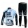 Saxo Bank Sungard Pro Team Radbekleidung Satz Fahrradtrikot Langarm und Lang Radhose Weiß Schwarz Radtrikot De