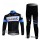 Garmin Barracuda Pro Team Radbekleidung Satz Fahrradtrikot Langarm und Lang Radhose Schwarz Blau Radtrikot De