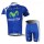 Movistar Radbekleidung Radtrikot Kurzarm und Fahrradhosen Kurz Blau Radtrikot De