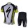 2013 Specialized Radtrikot Kurzarm und Kurz Radhose Kits Weiß Schwarz Gelb Radtrikot De