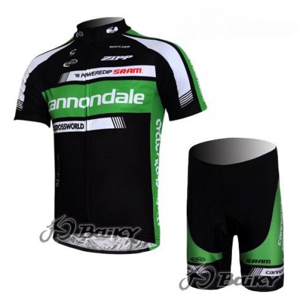 Cannondale Pro Team Radtrikot Kurzarm Kurz Radhose Kits Grün Schwarz Radtrikot De