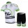 2012 Shimano 1t4i Radbekleidung Radtrikot Kurzarm und Fahrradhosen Kurz Weiß Grün Radtrikot De
