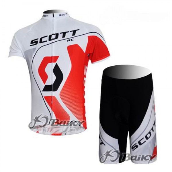 Scott Racing Team Radbekleidung Radtrikot Kurzarm und Fahrradhosen Kurz Weiß Rot Radtrikot De Scott Racing Team Radbekleidung Radtrikot Kurzarm und Fahrradhosen Kurz Weiß Rot Radtrikot De