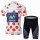 Movistar Gepunktetes Trikot Radbekleidung Radtrikot Kurzarm und Fahrradhosen Kurz Radtrikot De