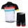 RadioShack Trek Nissan Aero Radbekleidung Radtrikot Kurzarm und Fahrradhosen Kurz Weiß Radtrikot De