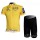 Tour de France 2011 Radbekleidung Radtrikot Kurzarm und Fahrradhosen Kurz Gelbes Trikot Radtrikot De