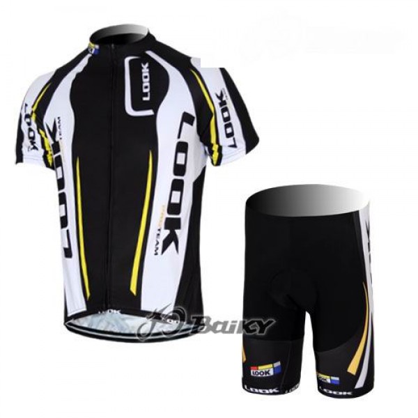 2012 Look CycleRadbekleidung Radtrikot Kurzarm und Fahrradhosen Kurz Weiß Schwarz Radtrikot De 2012 Look CycleRadbekleidung Radtrikot Kurzarm und Fahrradhosen Kurz Weiß Schwarz Radtrikot De