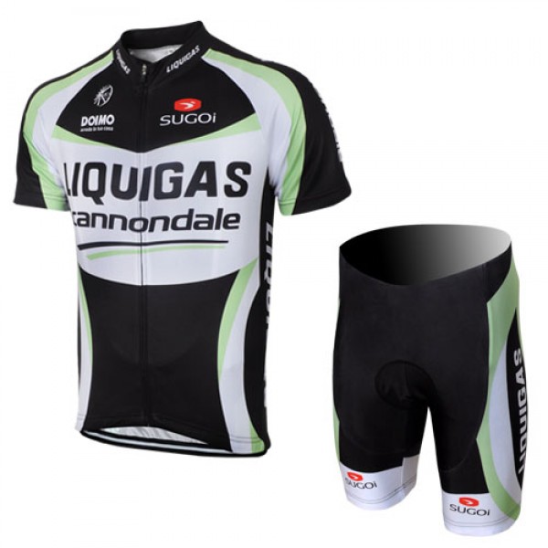 2012 Liquigas Cannondale Pro Team Radtrikot Kurzarm und Kurz Radhose Kits Schwarz Radtrikot De