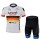 2013 Garmin Sharp Barracuda Deutsche Champion Radtrikot Kurzarm und Kurz Radhose Kits Weiß Schwarz Radtrikot De