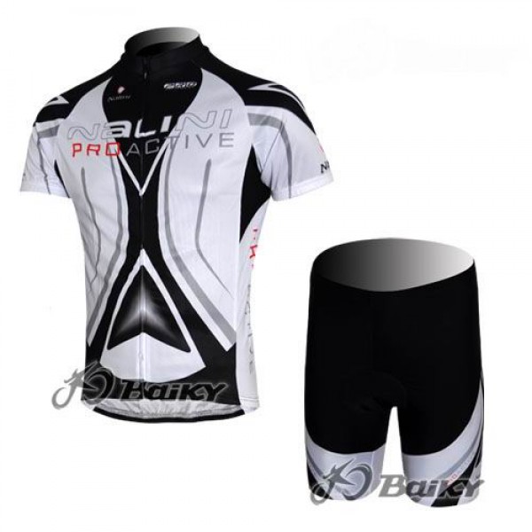 Nalini Pro Team Radbekleidung Radtrikot Kurzarm und Fahrradhosen Kurz Weiß Radtrikot De