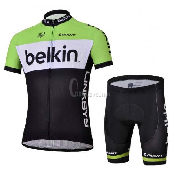 Belkin Pro Team Blanco Radbekleidung Radtrikot Kurzarm und Fahrradhosen Kurz Radtrikot De