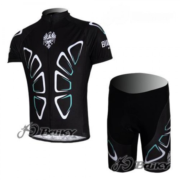 Bianchi Pro Team Radtrikot Kurzarm Kurz Radhose Kits Schwarz Radtrikot De