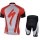 2013 Specialized Radtrikot Kurzarm und Kurz Radhose Kits Weiß Rot Schwarz Radtrikot De