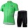 Tour de France Grünes Trikot Radbekleidung Radtrikot Kurzarm und Fahrradhosen Kurz Radtrikot De