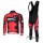 BMC Racing Pro Team Fahrradbekleidung Radtrikot Satz Langarm und Lange Trägerhose Rot Radtrikot De