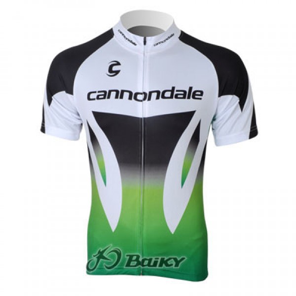 Cannondale Radtrikot Kurzarm Weiß Schwarz Grün Radtrikot De